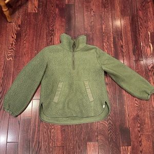 Madewell Oversized Fleece Half-Zip